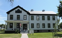 The headquarters building built in 1909 today houses the NB hisorical society museum.