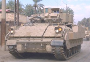This is a US Army, Bradley Fighting Vehicle.