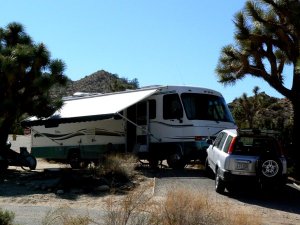 This is a view of our home for the three months we stayed in Black Rock Canyon.(click for a different view)