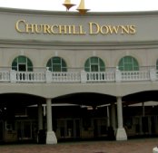 Just across the river in Louisville, is the famous Churchill Downs.