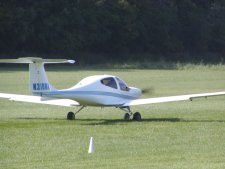 Diamond Aircraft, DA40 taxis out for departure.