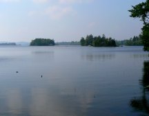 Meddybemps Lake is the larget on the refuge.
