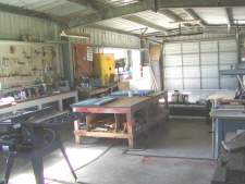 San Bernard Refuge carpenter shop.