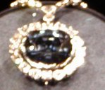 The most famous Hope diamond.