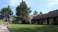 The visitor center of Wind Cave park is located near the entrance to the cave.
