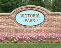 This is the entry to Victoria Park in Truro.