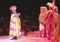 The Lion King show is one of the best shows in the complex.