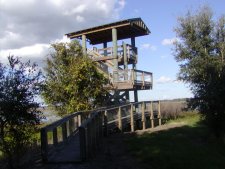 Wildlife observation tower, one of three such structures on the more developed part of the WMA.