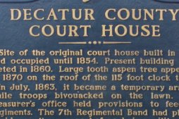 Click on this sign to expand it and read about the tree in the courthouse roof.
