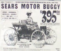 This is a page from an early Sears Roebuck catalog when they sold a car.