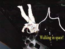 Walking in space
